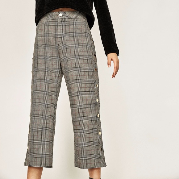 Zara Trousers with Side Snaps - Picture 2 of 4